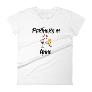 partners in wine shirt women