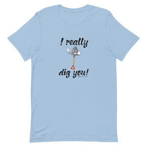 i dig you mens ice breaker shirt