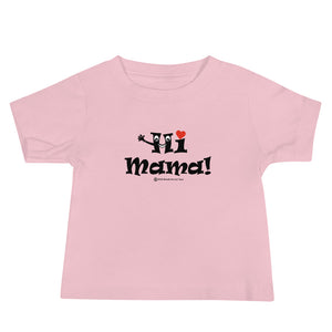 toddler tee shirt cute hi mama