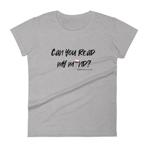 can you read my mind Wineteesers funny wine t-shirt
